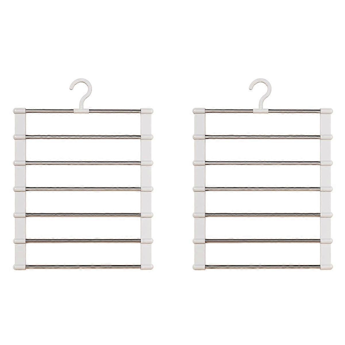 Multi-Functional Multi-Layered Home Pants Hanger, Non-Scratch, Anti-Slip, Special for Pants Storage,