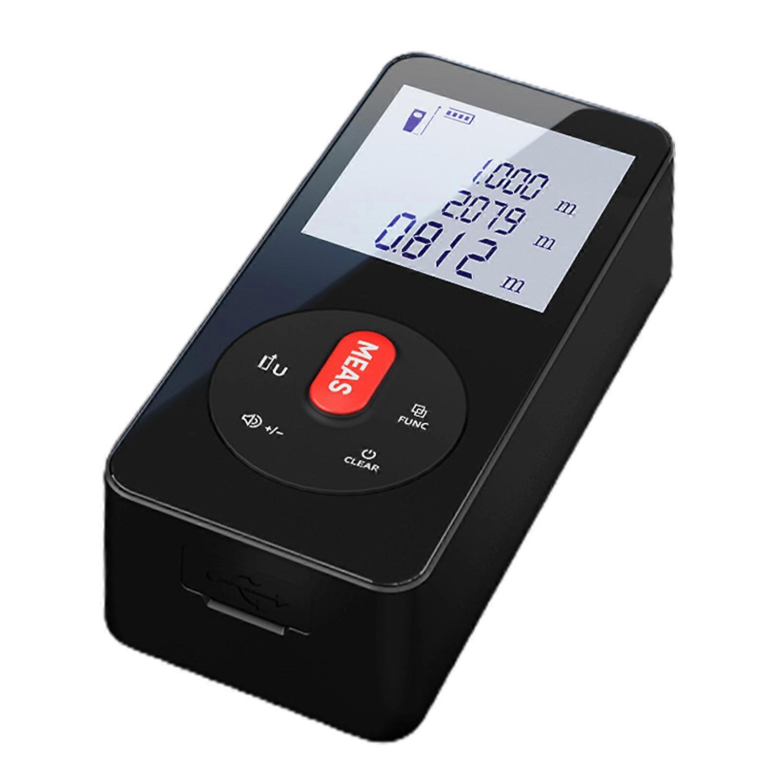 Télémètre laser 164 pi/229 pi/328 pi/393 pi, outil de mesure de distance laser, instrument de mesure de précision, multicolore