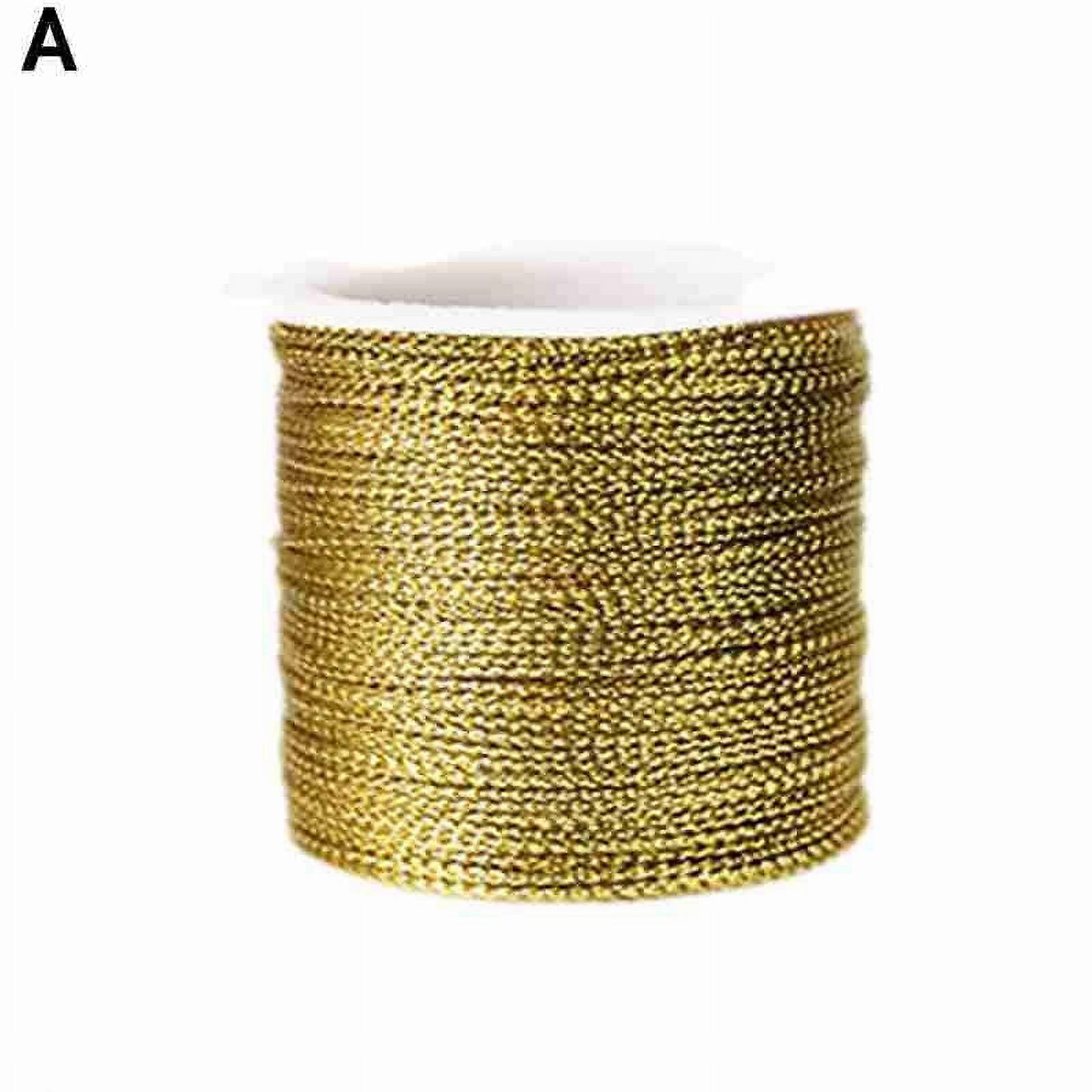 20Meter Rope Gold/Silver/Red Cord Thread Cord String Ribbon RopeLine B5W8