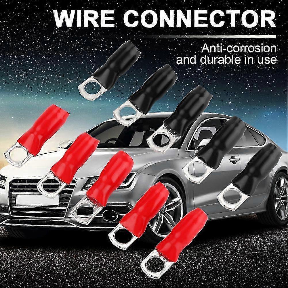 Medium Size Copper Wire Terminals for Vehicle - 10 Pcs Set