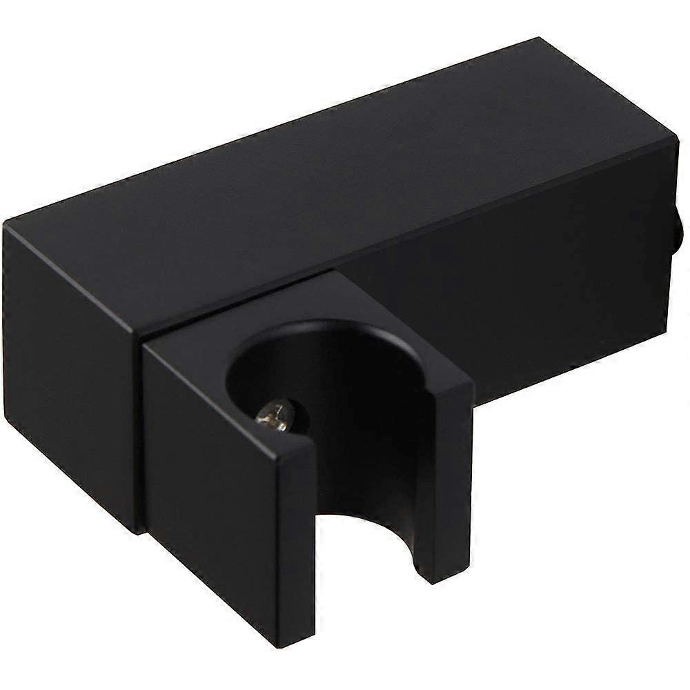 Powerful Handheld Shower Head with Matte Black Brass Wall Mount Bracket Holder for Bathroom