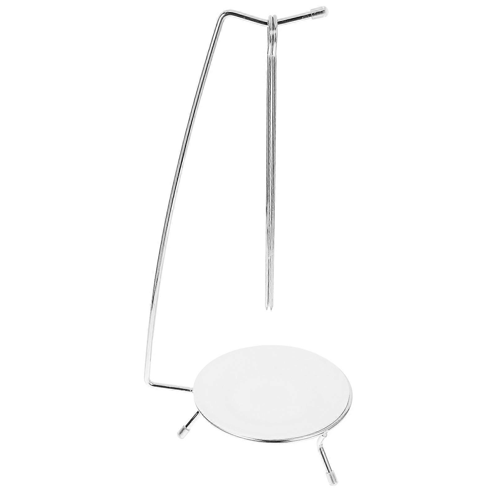 Barbecue Skewers Stainless Steel Hanging Rack for Storage 1Set with Skewers