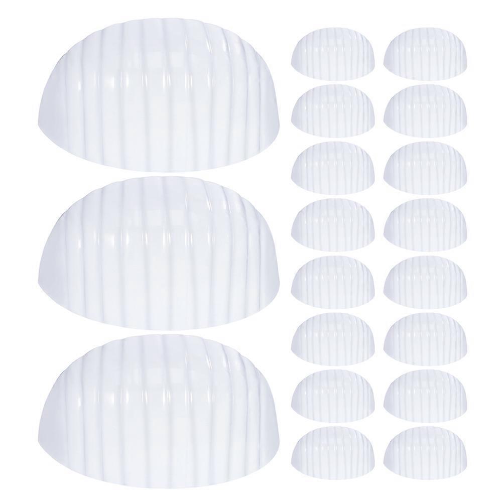 Plastic Hat Brim Insert for Kids Baseball Caps White Hat Support 25pcs Size 52cm