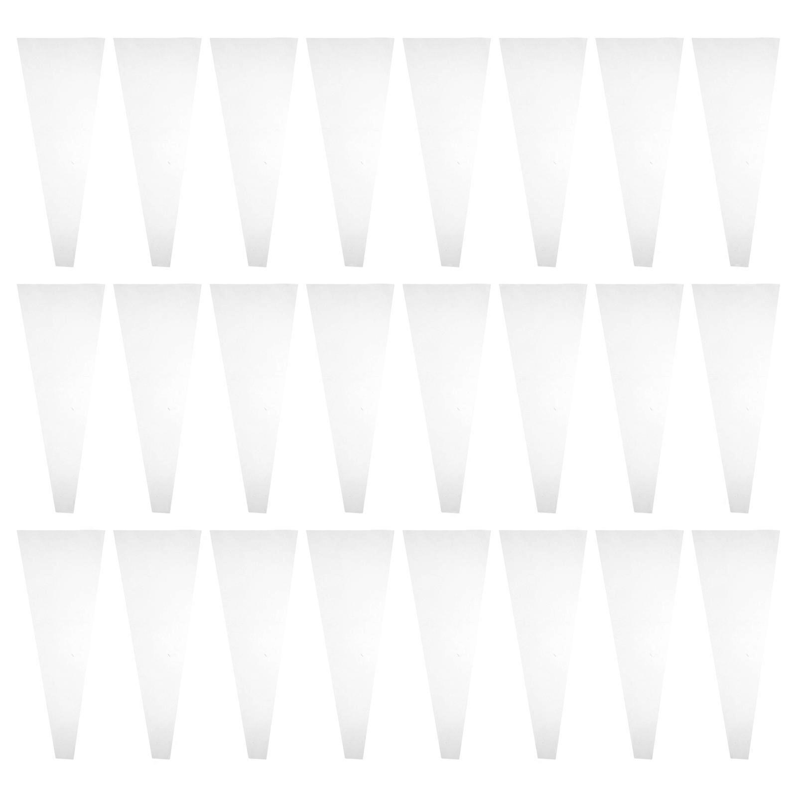 Clear Plastic Flower Packaging Bag Sleeve for Floral Use 100Pcs