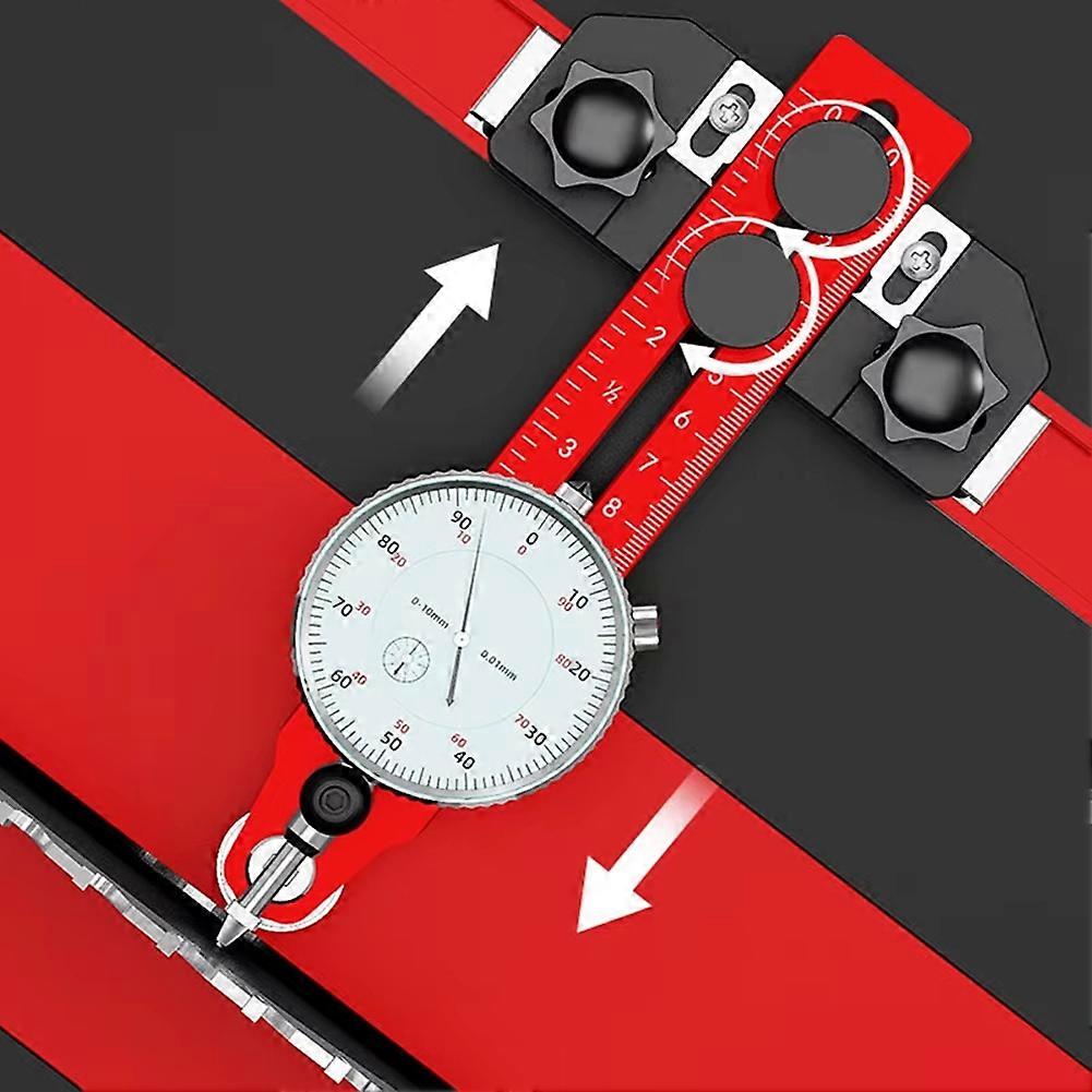 Table Saw Alignment Gauge Calibrator Dial Indicator Thin Rip Jig Woodworking Table Saw Jig Guide