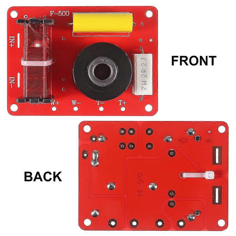 3Pcs 130W 2-Way Speaker System Audio Crossover Filters Frequency Distributor