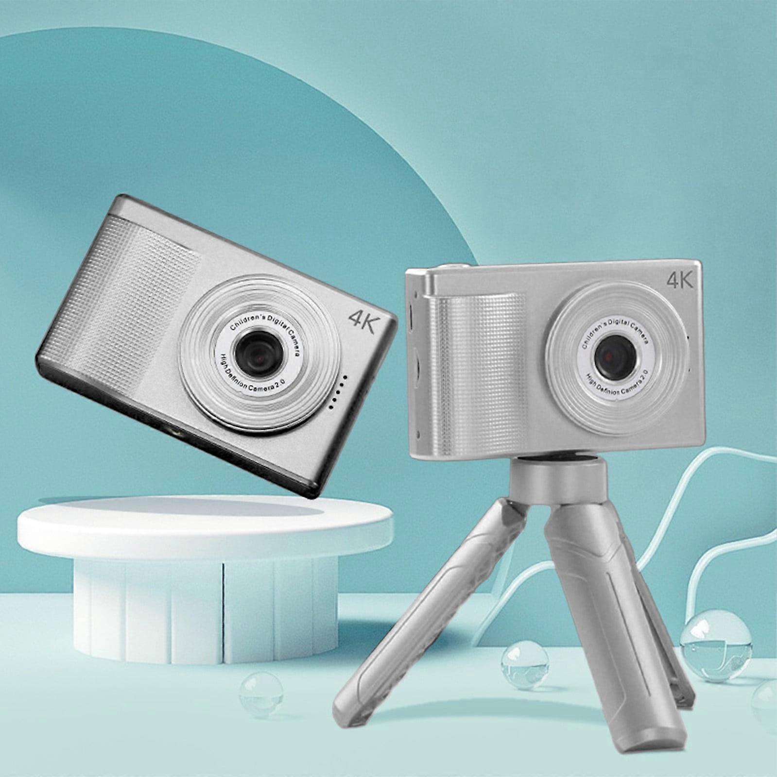 Digital Camera 40MP HD 2.4" Screen Portable Retro Camera for Students Kids with Bracket, compatible with campus party use