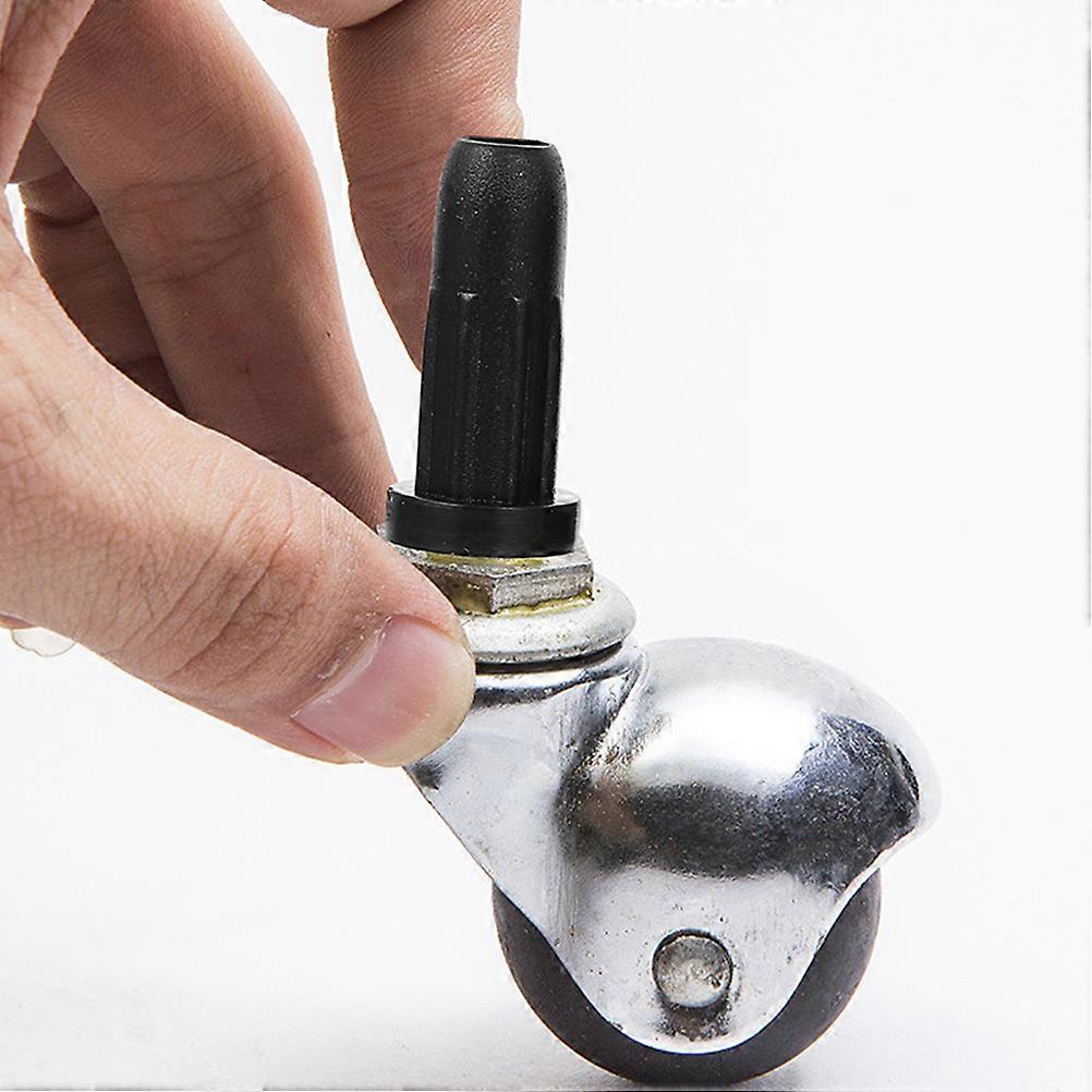 25 stk stolhjulstopperdeksel universell hjulstopper rullestolbeskytter