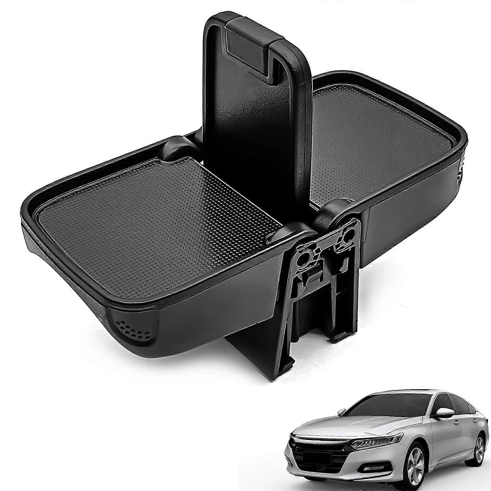 Cup Holder Insert for Honda HRV 20162018 SpillResistant Center Console Replacement Black