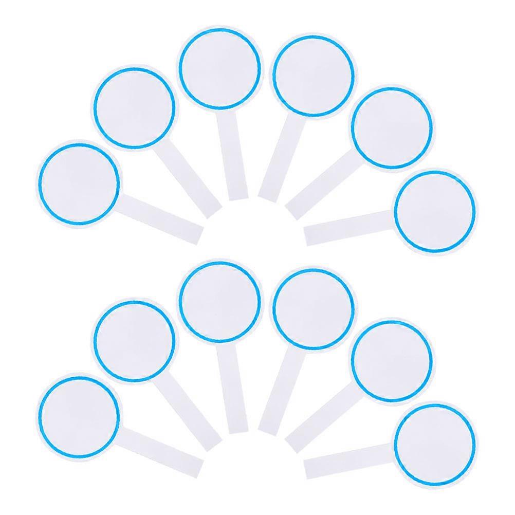 Blue Scoreboard Single Side Scoreboards for DIY Use 12Pcs Handheld Boards