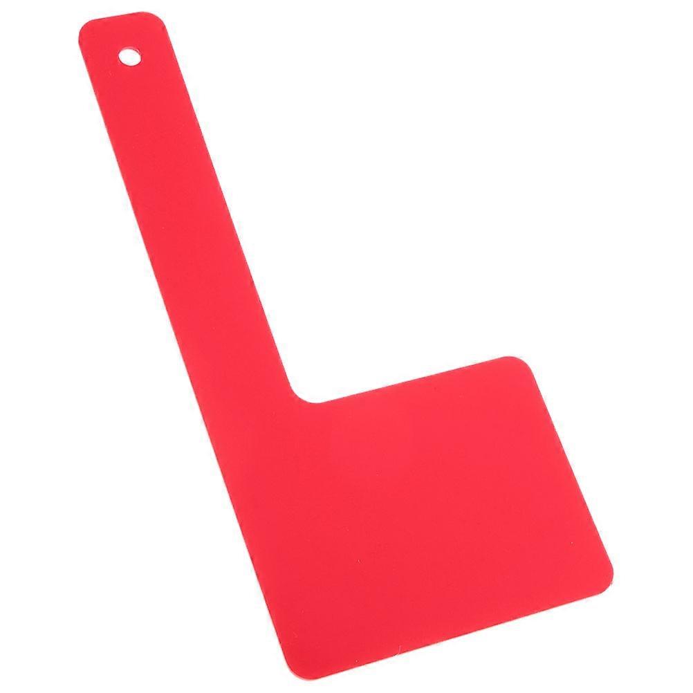 5Pcs Easy Installation Mailbox Flag Replacement Universal Signal Indicator For Homeowners Outdoor Use Red Color