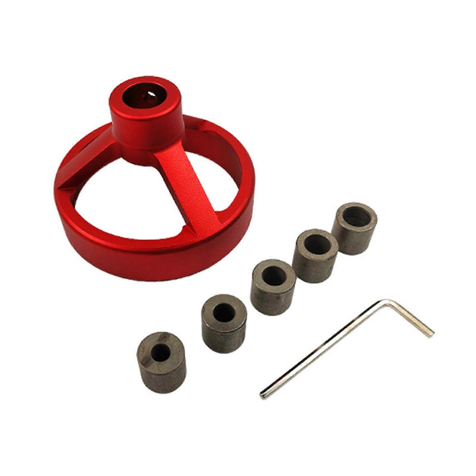 90 Degree Drill Guide 5/6/7/8/9/10mm Drill Bit Hole Puncher Locator Jig Hinged Drill Guide Fixture For Vertical Drilling  Red