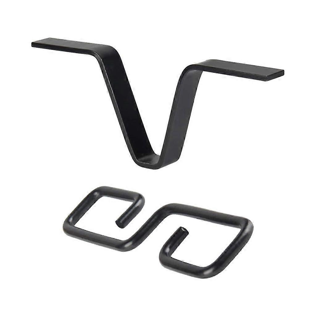 Rustproof V Shaped Rain Chain Hook for Gutters Decorative Outdoor Accent and Sturdy Support