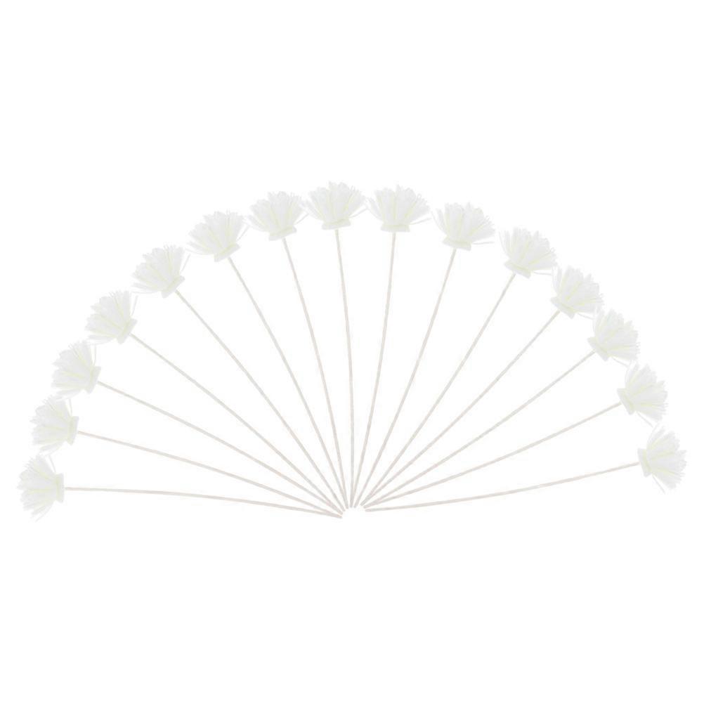 15Pcs Beige Artificial Flower Diffuser Sticks for Scent Diffuser Wood Pe