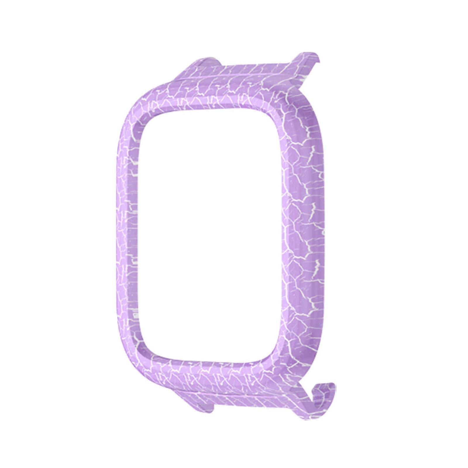 Shockproof PC Cover Sleeve for Kids Watches Perfectly Contoured to Maintain Full Functionality and Easy Button Operation  Purple