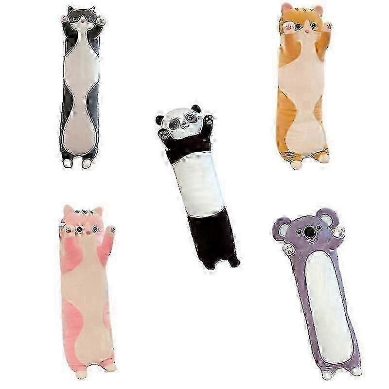 50-150 cm gigantisk størrelse lang myk pute katt plysjleker fylt populære bursdagsgaver jenter gutter presentq