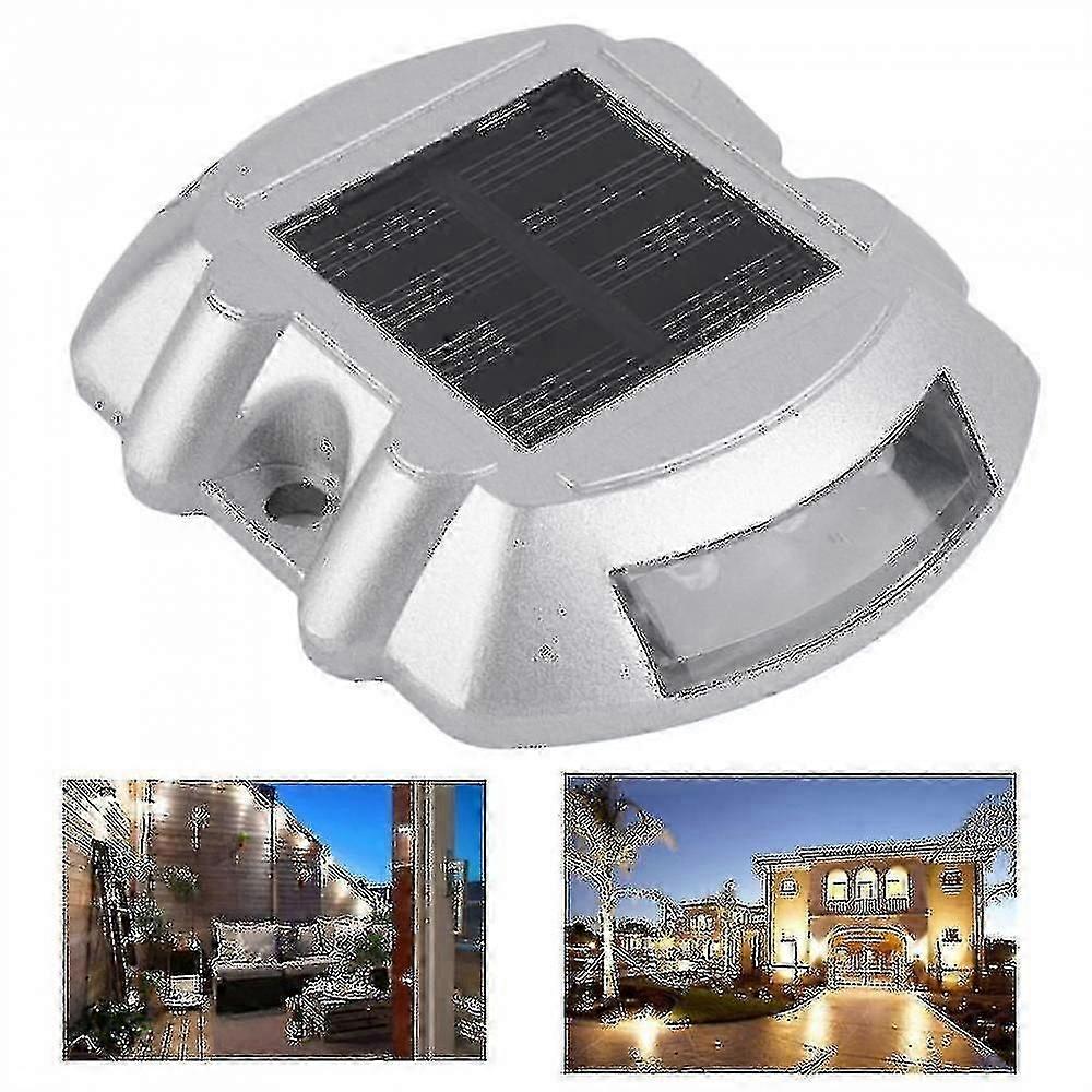 Solar Power Path Stud Garden Road Dock Waterproof YardGOOD