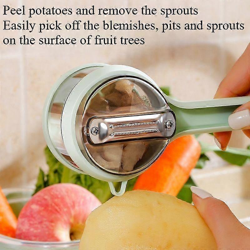 1PC fruit peeler Universal multi-functional paring knife Storage type Household kitchen special fruit potato multi-function