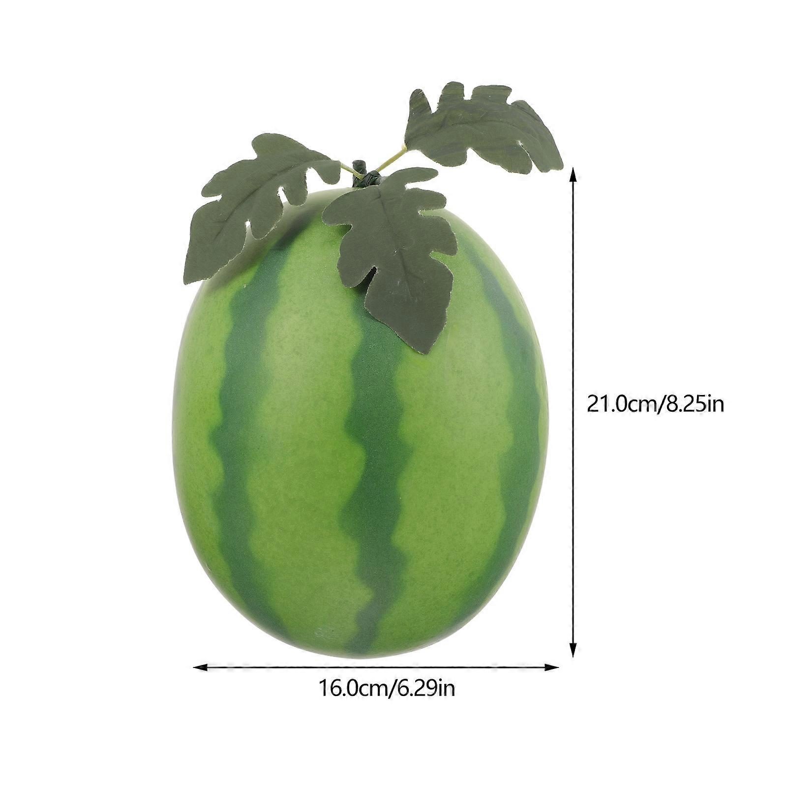 Simulated Watermelon Decorative Artificial Watermelon Model for Display