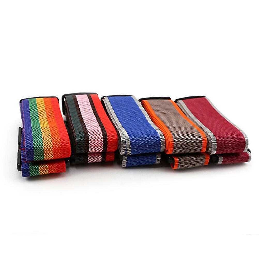 Safety Suitcase Belts for Binding 3Pcs Adjustable Luggage Straps Multi Color