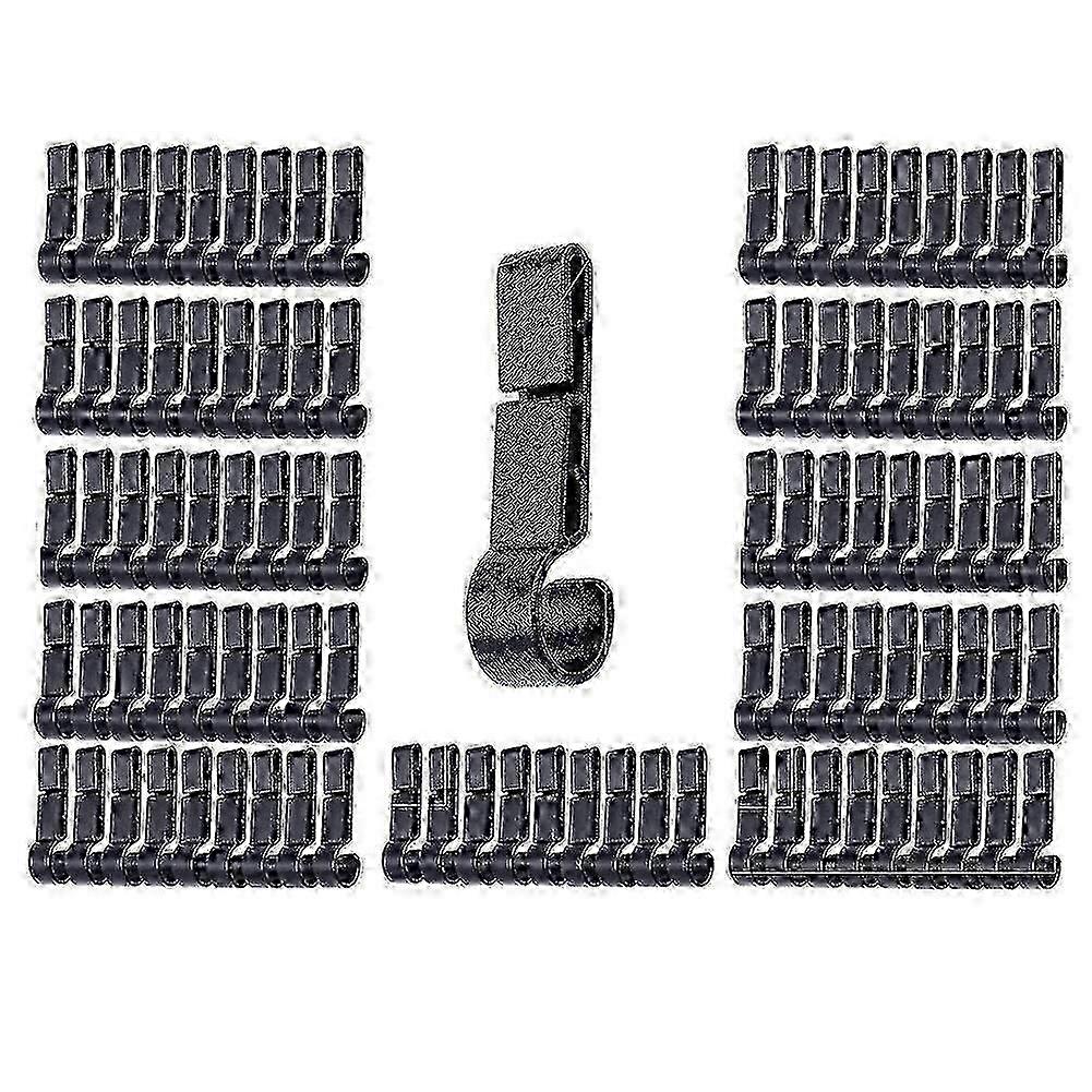 100pcs Helmet Clips For Head Light Lamp,hard Hat Accessories,head Light Hook, Hard Hat Light Clips