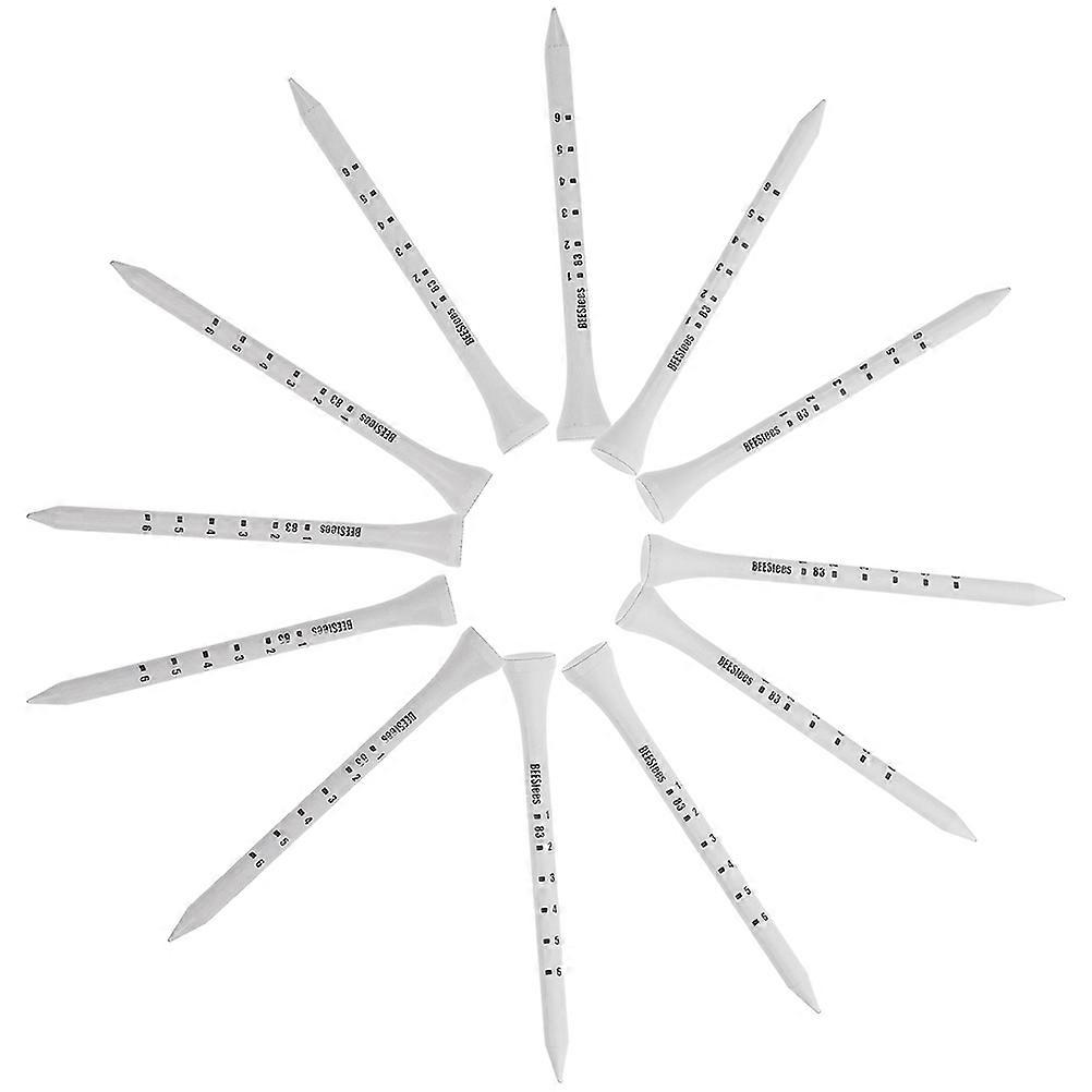 Wooden Golfs Tees for Golf Accessories Durable Use 50Pcs Pack