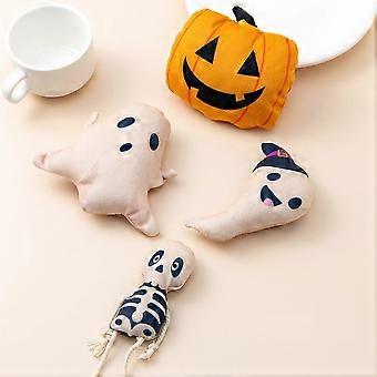 Ensemble de 4 jouets pour chat, style Halloween, pour des heures de jeu amusantes ! (2026)