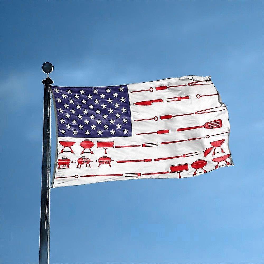 Bbq Stripes American Flag