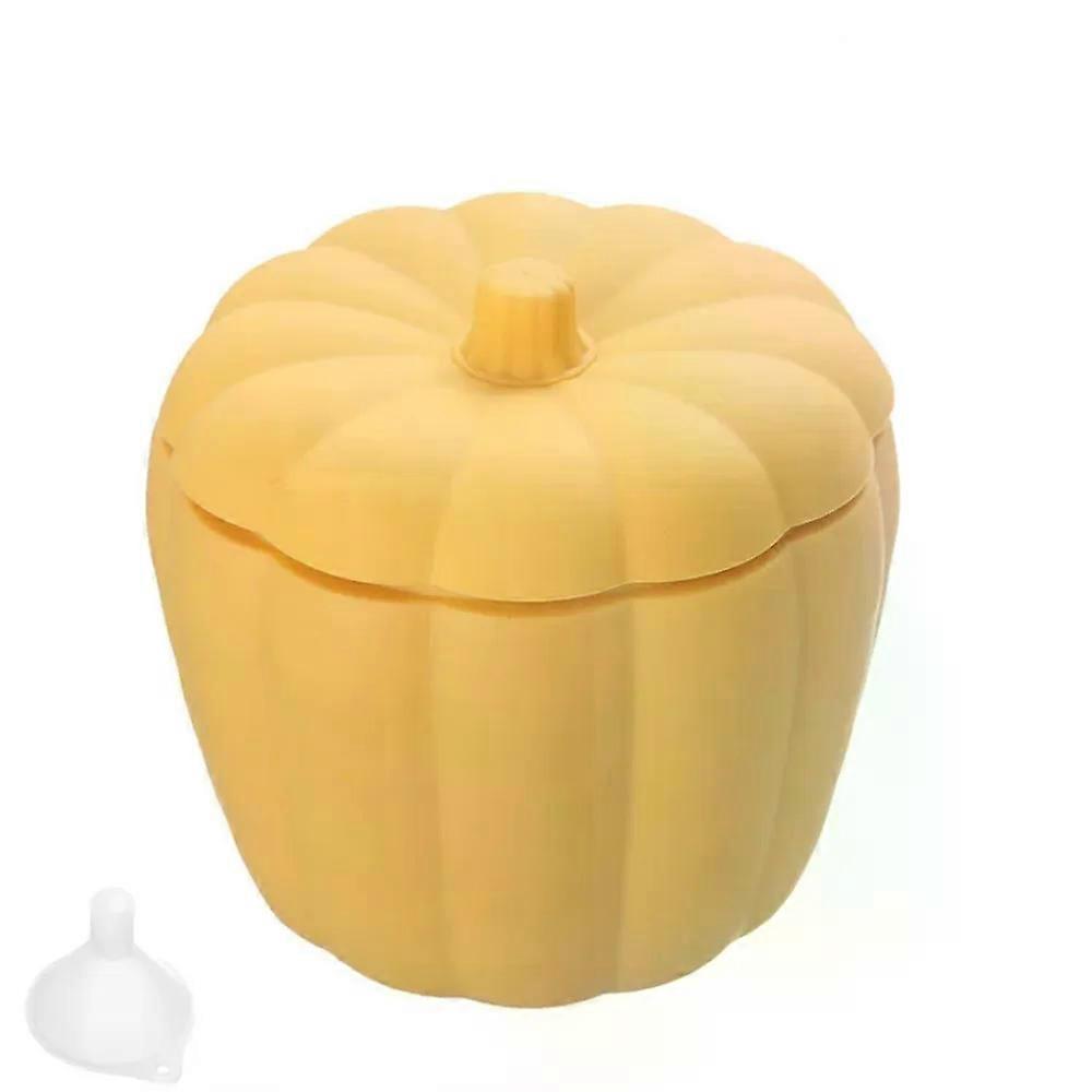 Pumpkin Ice Cube Maker 2-in-1 Multi-functionalSilicone Ice Bucket Storage Box Outdoor Portable Ice Cube Mold Kitchen Accessory