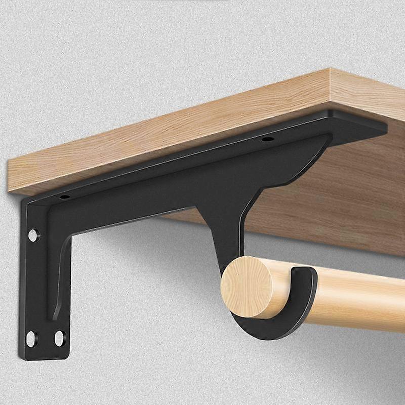 2pcs Thickened Heavy-Duty Shelving Bracket Triangular Wall-Mounted Support Bracket