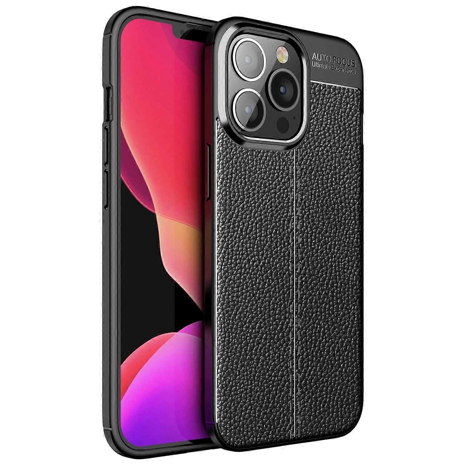 iPhone 13 PRO Case TPU Protective Case - Synthetic Leather