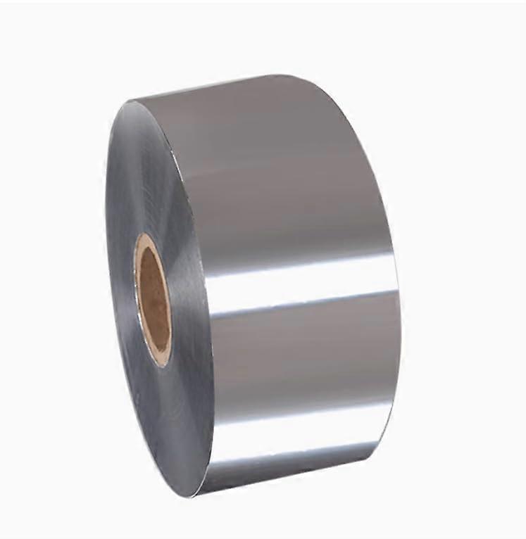 Silvery Aluminum Packaging Film 28cm Width  Visibility Heavy Duty Composite Roll for Automatic Machine