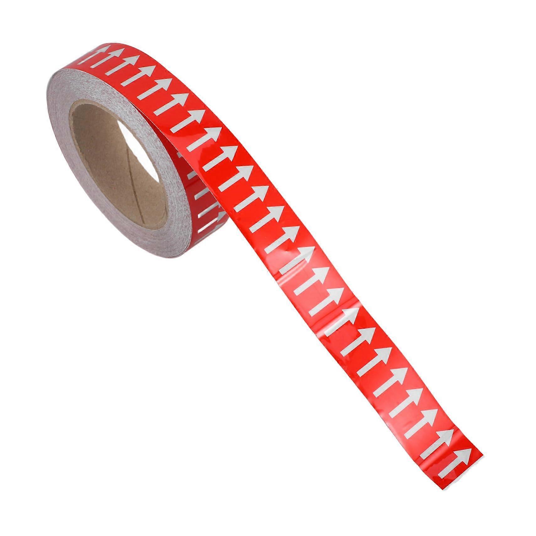 1 Roll Reflective Arrow Sticker for Flow Direction,  Visibility Weather Resistant Decal