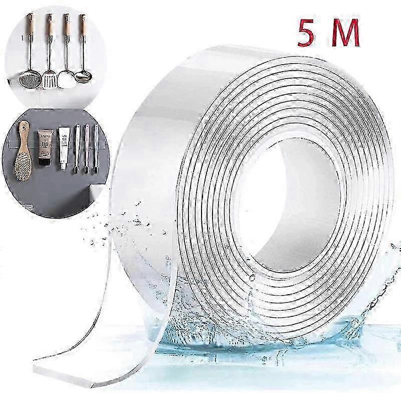 Waterproof Double-Sided Tape 5M 3M Wall Adhesive Strips