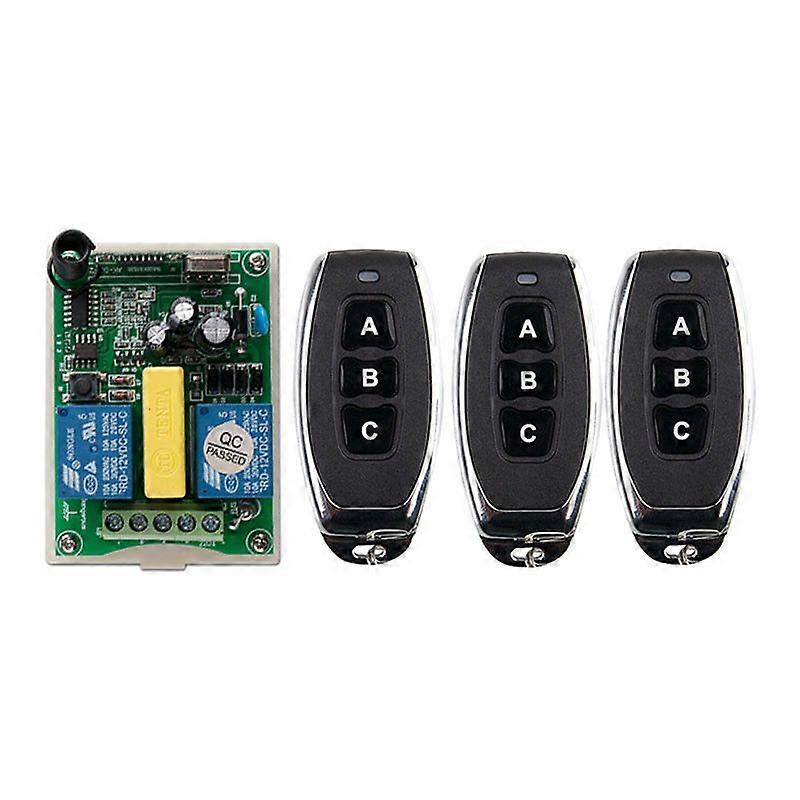 Wireless remote control (220V) for roller shutter motor, two-way switch, control panel for convenient control