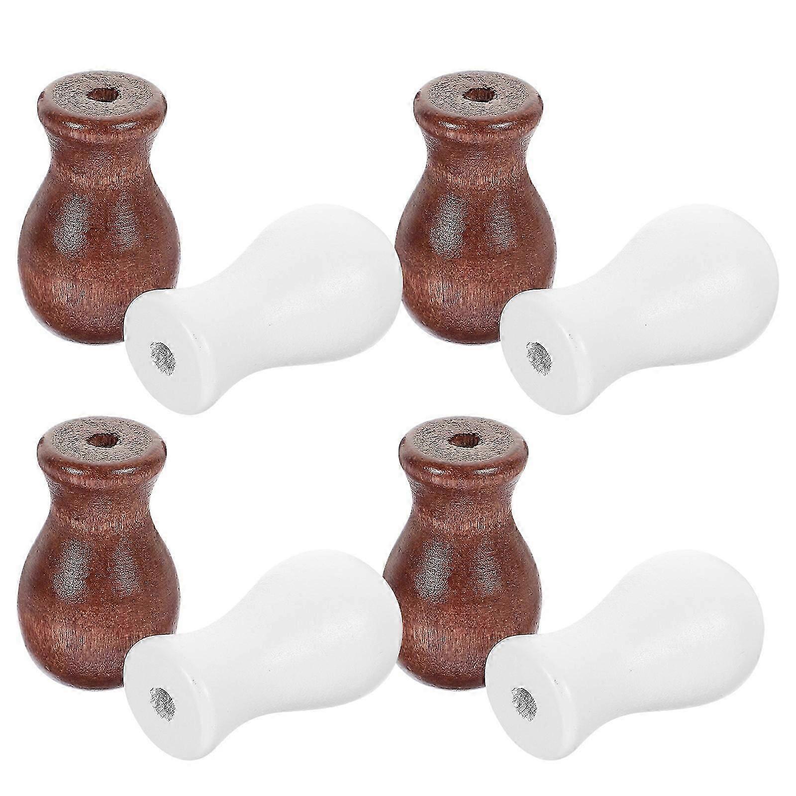 Wooden Cord Knobs Blind Cord Pull Ends for 24Pcs Window Blinds