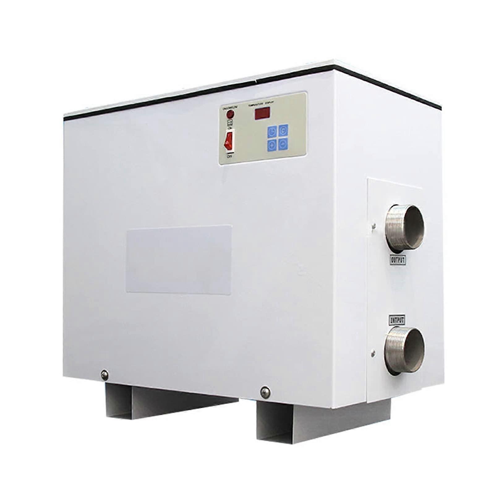 Swimming Pool Heater 5.5KW with Adjustable Temperature Control and Dual Sponge Pond Filter