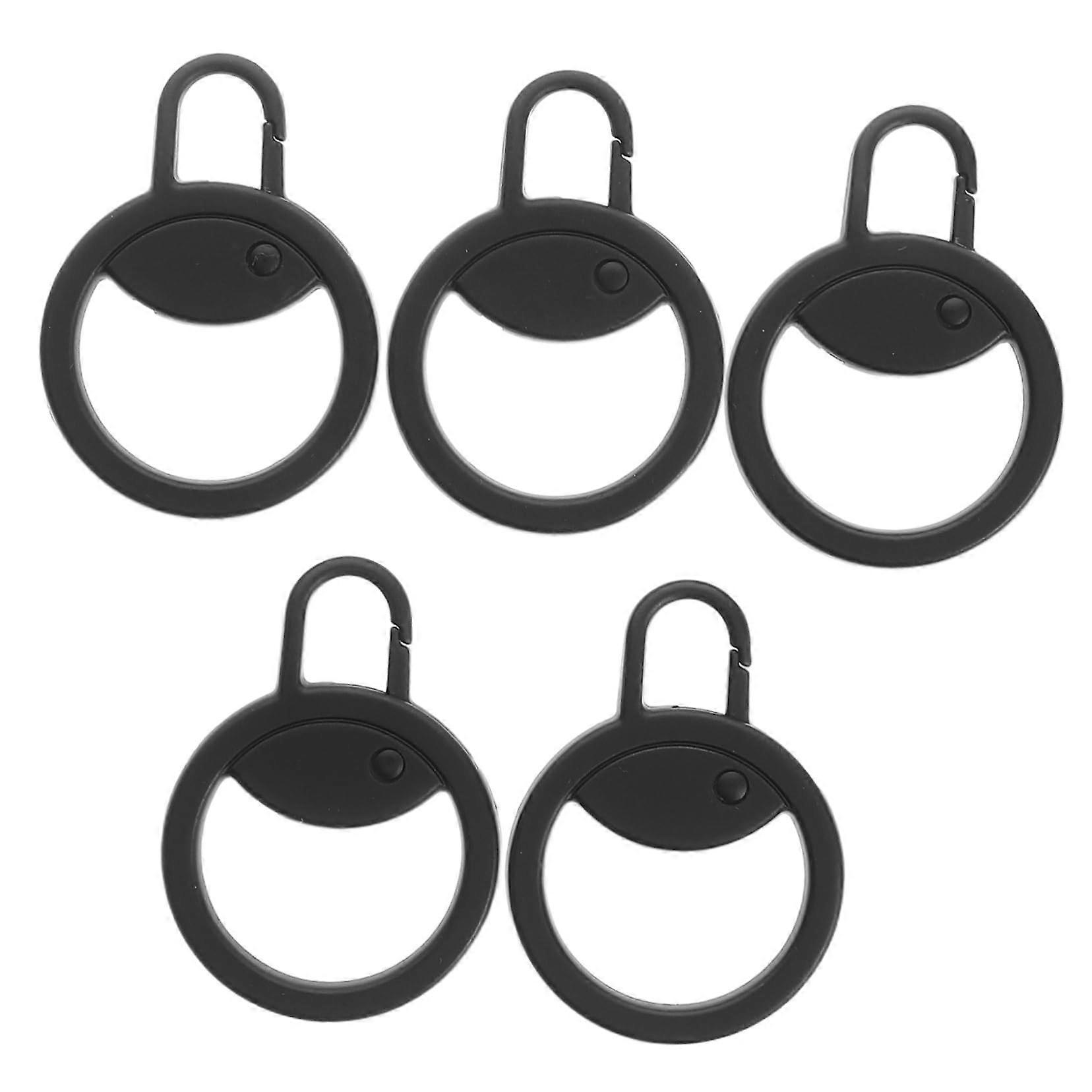 5pcs Zipper Pull Replacement for Suitcases and Luggage, Durable Easy Install Travel Bag Pulls