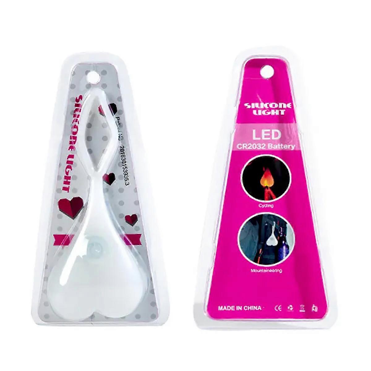 Green Silicone Bike Tail Ball Light, Bicycle Night Riding Safety Warning Lamp