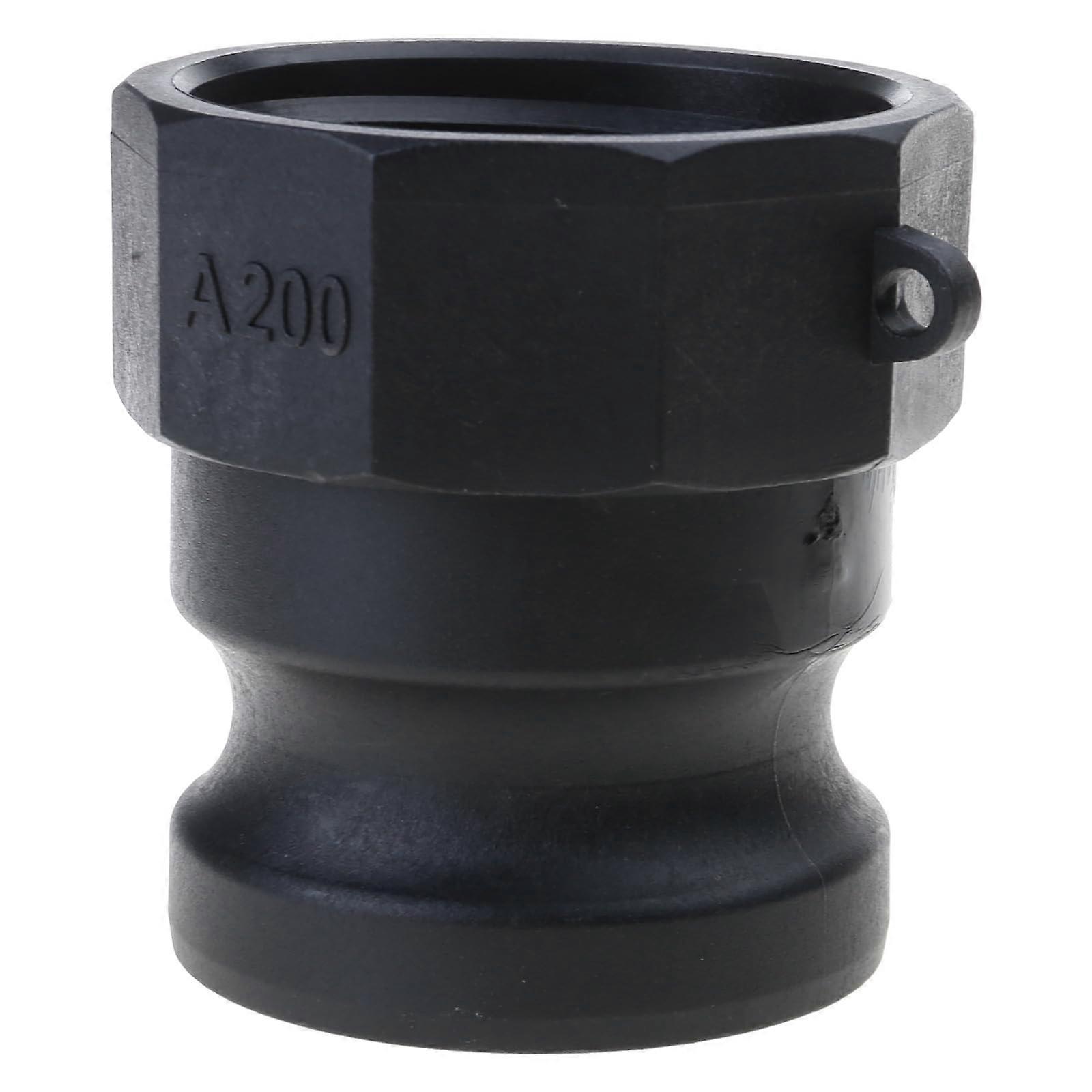 IBC Tank Adapter 2 Inch Coarse Thread to Type A Camlock Fitting Quick Disconnect for IBC Tote