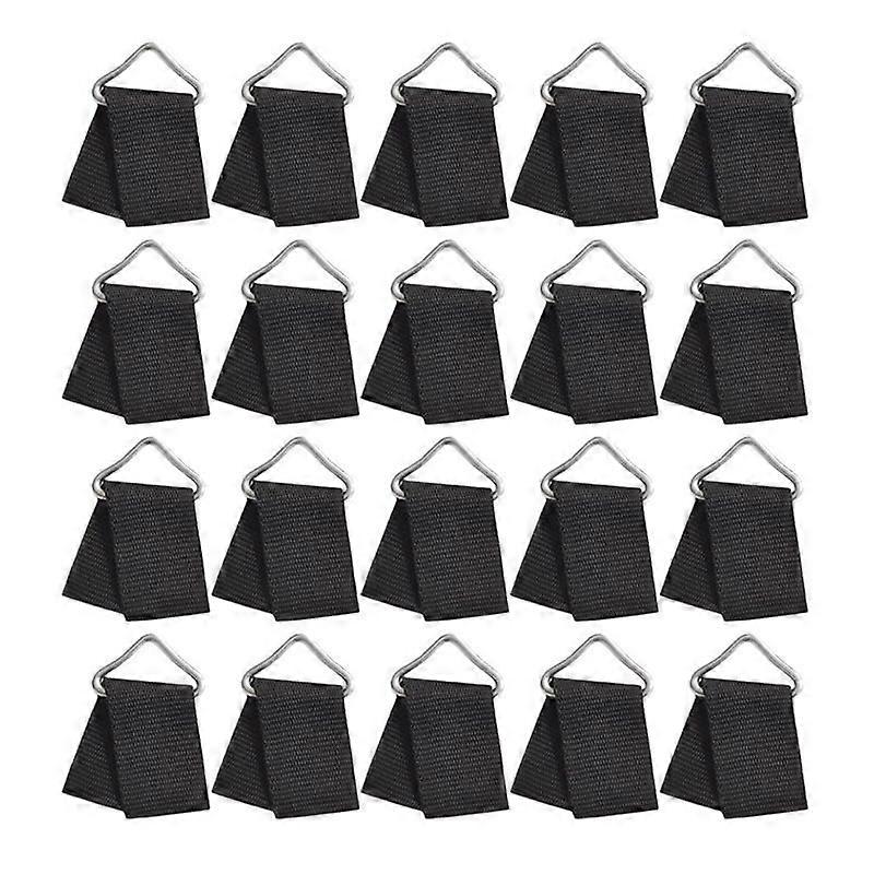 20 Sets Trampoline Spring Buckle Triangle Rings Buckle