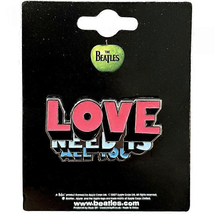 Das Beatles-Abzeichen "All You Need Is Love"