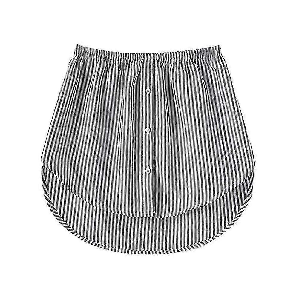 Mujer Ajustable Capas Mini Falda Camisa Extensor S-2X