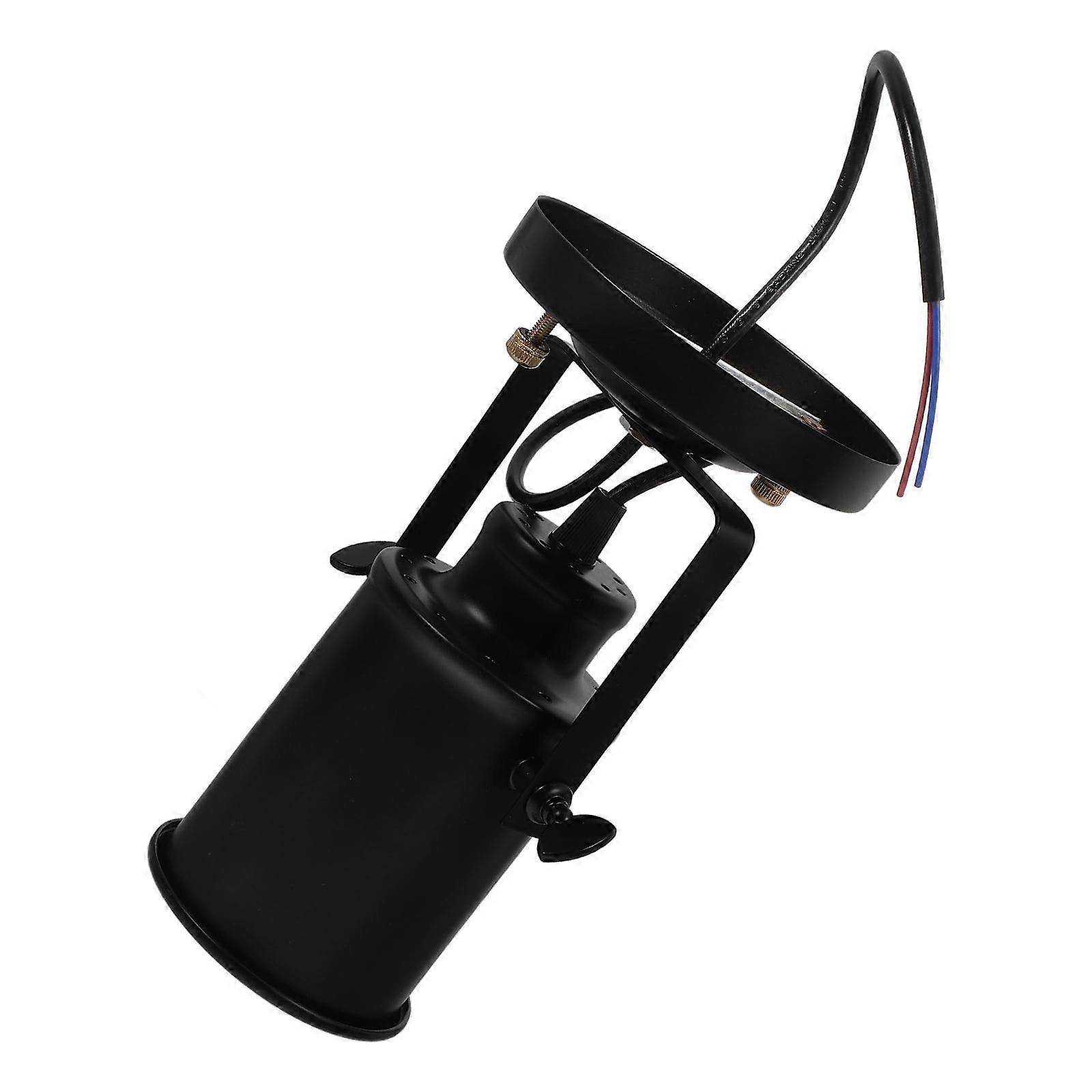 1Set LED Track Light Spotlight Round Warm White Light Ceiling