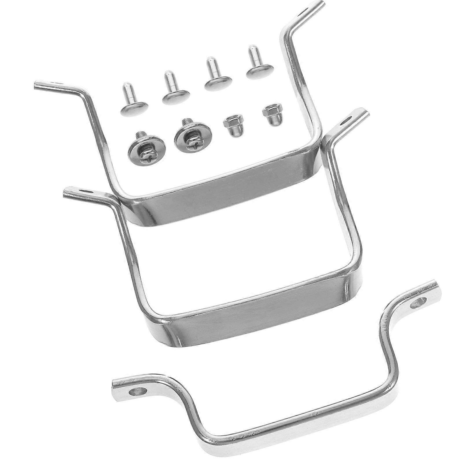 Stainless Steel Pot Handle Replacement for Pan 4Sets Silver