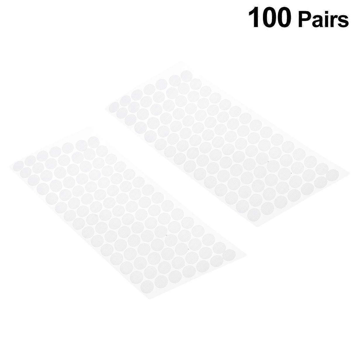 Back Sticky Tapes Hook and Loop for Hook Sticking 200Pcs