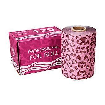 Rose Gold Leopards Hair Wrapping Foils For Home Or Salon Use In Styling And Bleaching Multicolor