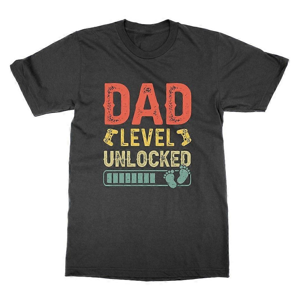 Dad Level Unlocked t-shirt E0250