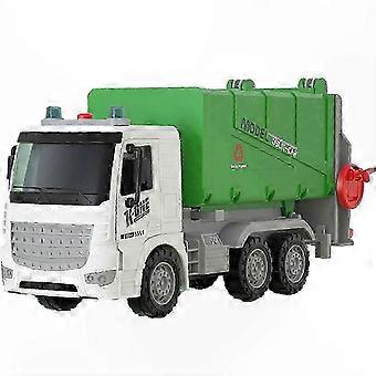 Großer Inertia Spielzeug-Betonmischer-LKW, Rückzieh- und Fahr-Baufahrzeug für Kinder, aus robustem ABS-Kunststoff