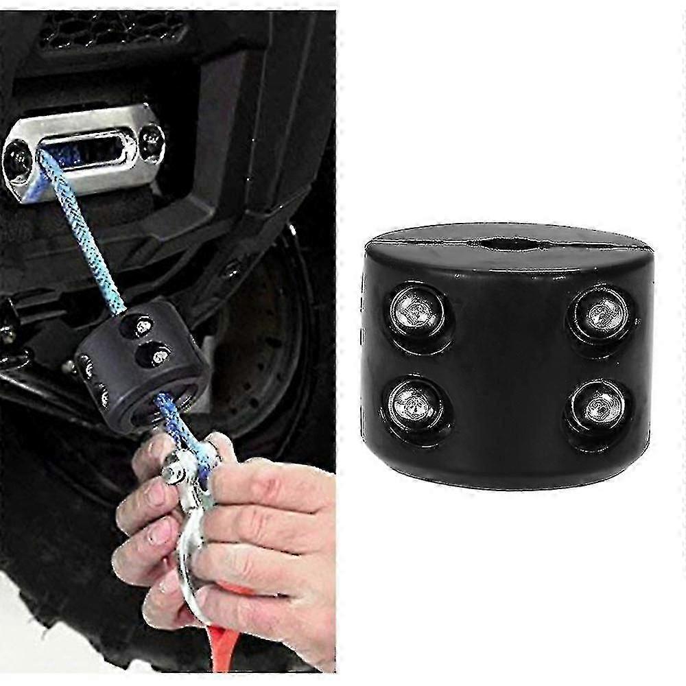 Cable Hook Stop Stopper Rubber Cushion Compatible with Atv Utv Winch